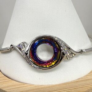 Kate Lynn Rise From the Ashes Phoenix Bracelet Adjustable Chain Austrian Crystal